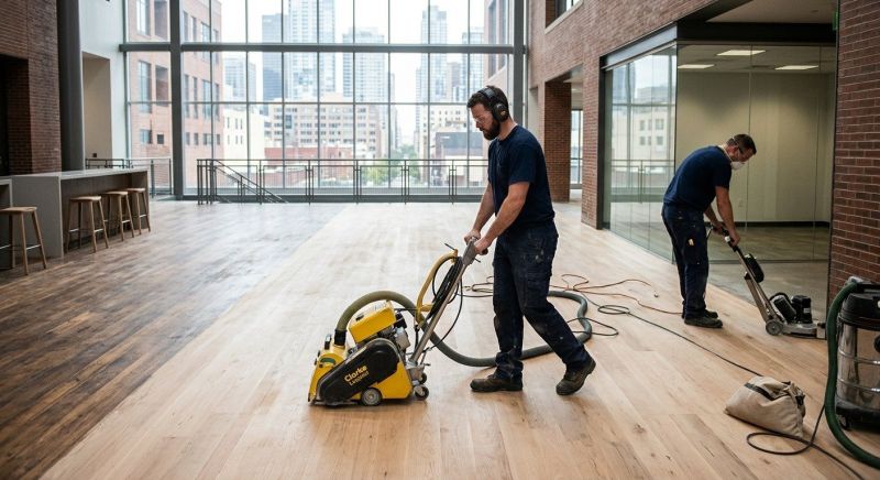 Commercial Hardwood Service in Somerville, MA