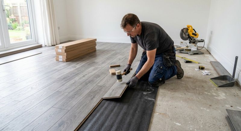Laminate Floor Installation in Sherborn, MA