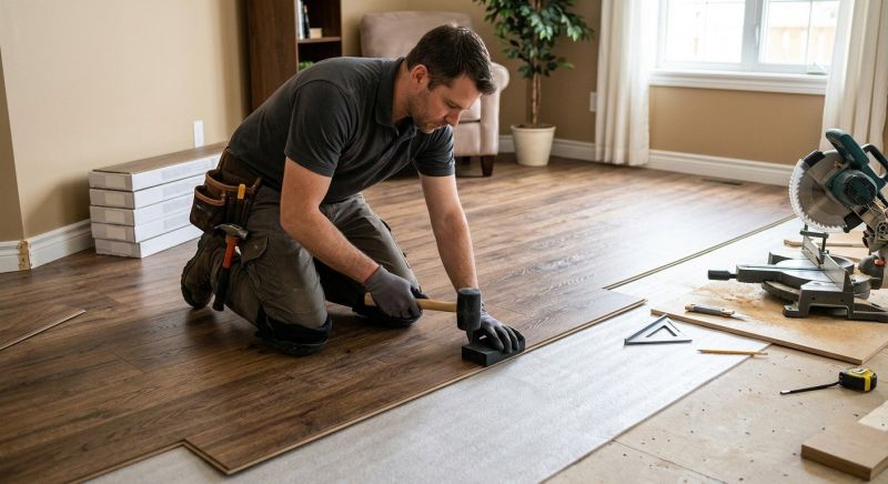 Laminate Floor Installation in West Newton, MA