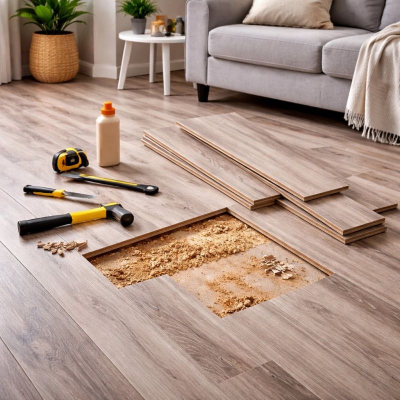 Laminate Floor Repair in North Easton, MA
