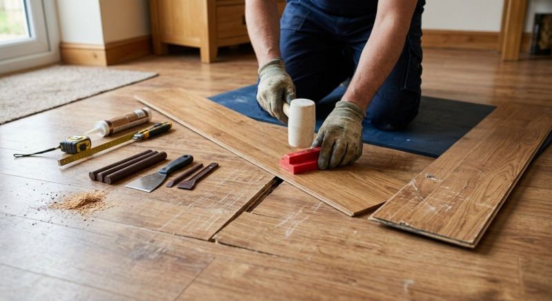 Laminate Floor Repair in Plainville, MA