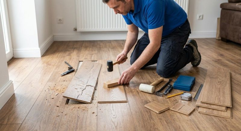 Laminate Floor Repair in Stoughton, MA