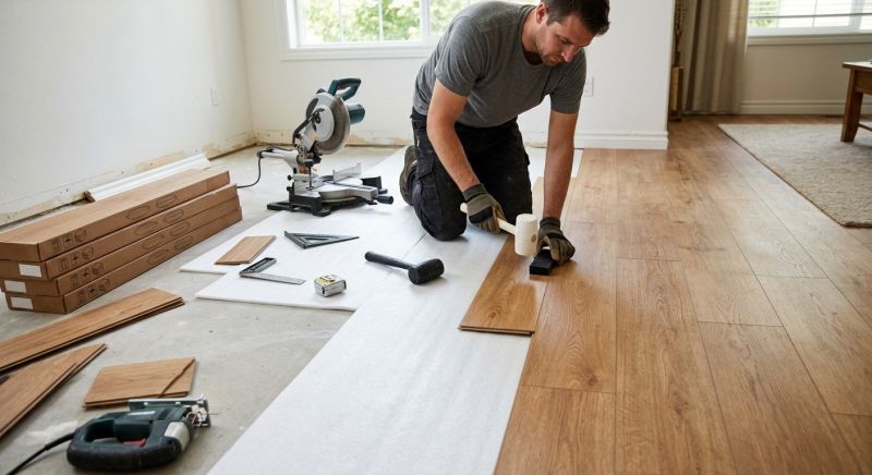 Laminate Floor Replacement in West Bridgewater, MA