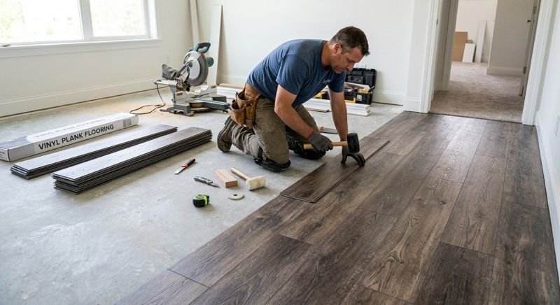 Linoleum Floor Installation in Middlesex County, MA