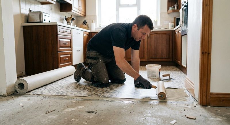 Linoleum Floor Installation in Natick, MA