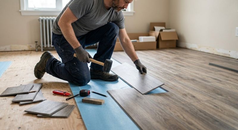 Linoleum Floor Installation in South Weymouth, MA