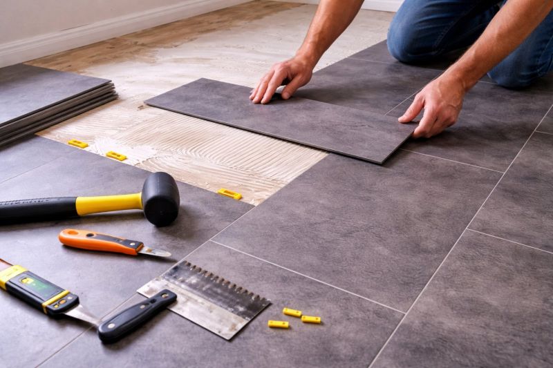 Luxury Vinyl Tile Installation in Waltham, MA