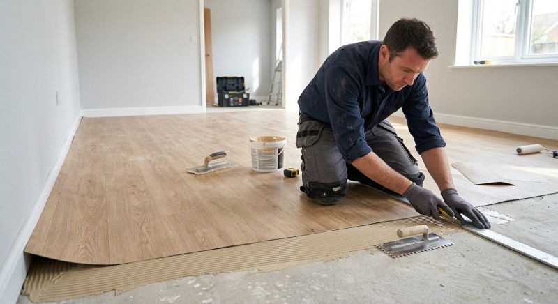 Sheet Flooring Installation in Lynn, MA