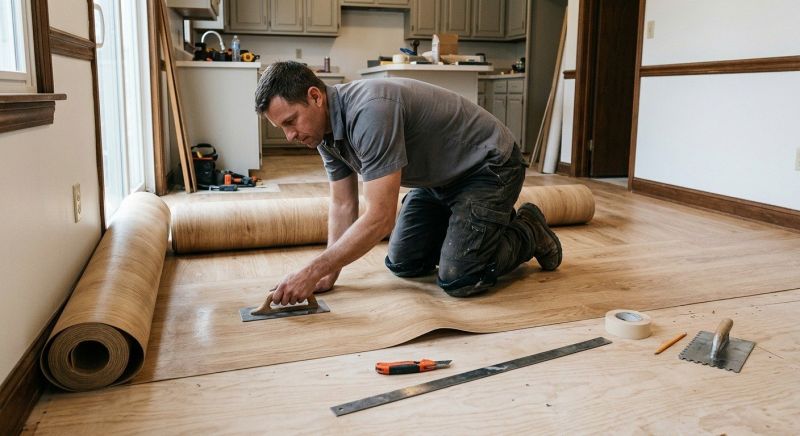 Sheet Flooring Installation in West Bridgewater, MA