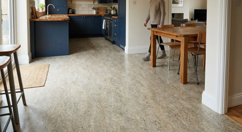 Sheet Linoleum Installation in Duxbury, MA
