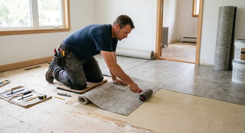 Sheet Vinyl Installation in East Weymouth, MA