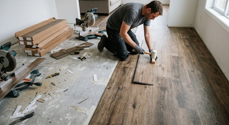 Vinyl Flooring Installation in Newton, MA