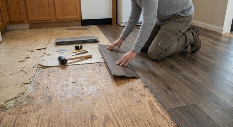Vinyl Flooring Installation in Quincy, MA