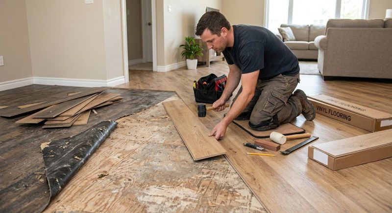 Vinyl Flooring Installation in South Walpole, MA