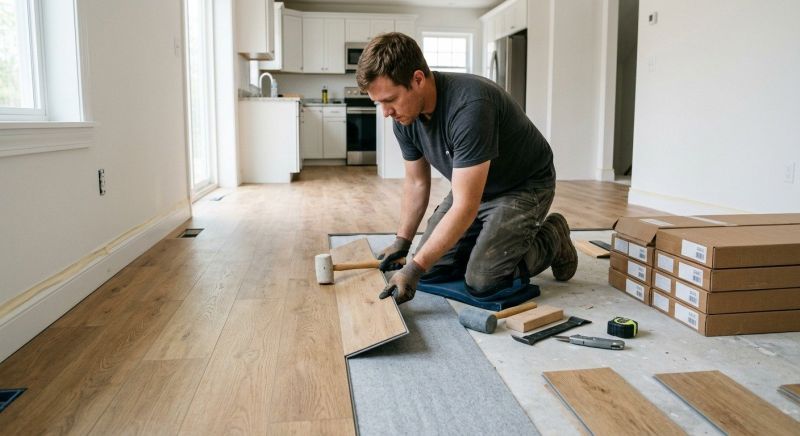 Vinyl Flooring Installation in Taunton, MA