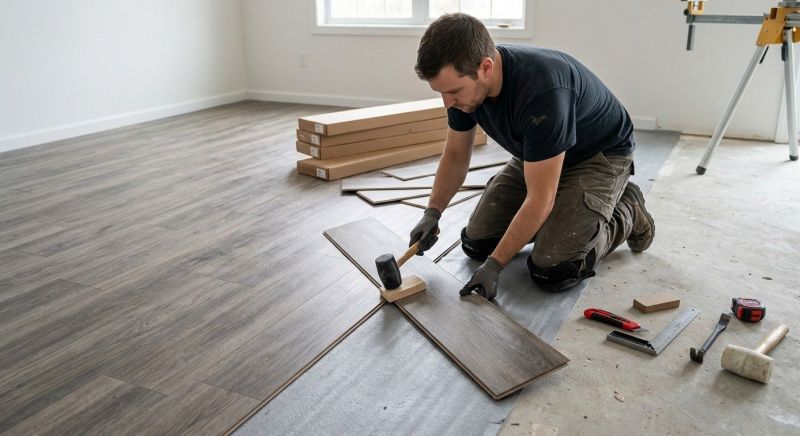 Vinyl Flooring Installation in West Newton, MA