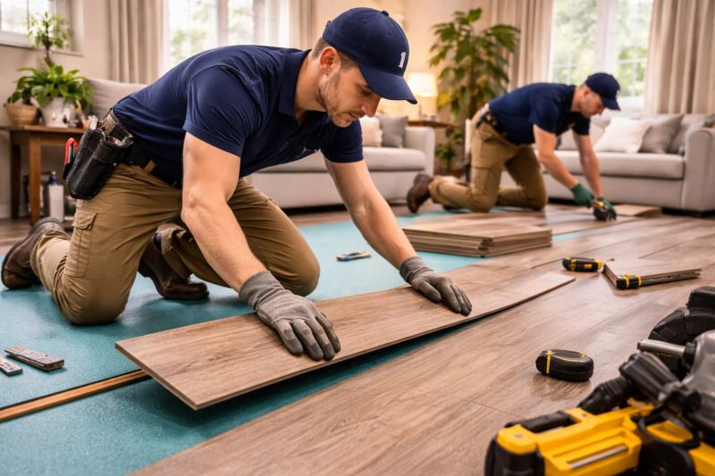 Laminate Floor Replacement in Waltham, MA